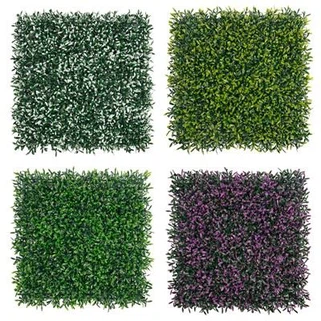 Artificial Boxwood Panel Hedge Wall Panels