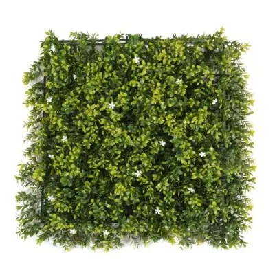 UV-resistent kunstigt buksbompanel til tilføjelse af grønne omgivelser